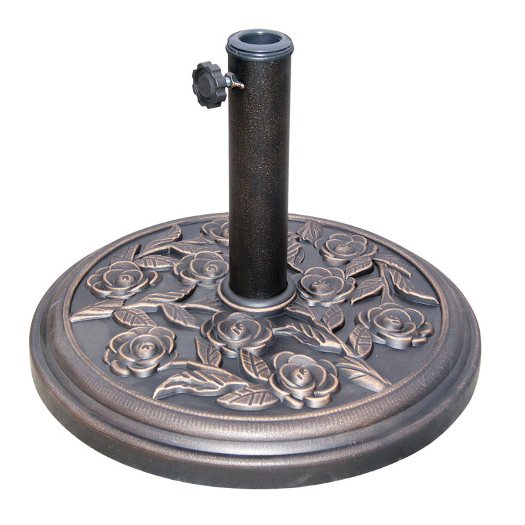 Rosalind Wheeler Dardel Resin Free Standing Umbrella Base & Reviews